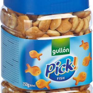 GULLON 250G FISH NIBBLES JAR