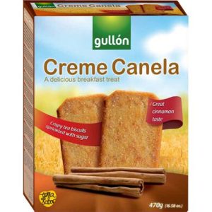 GULLON 470G CINNAMON CRISPS TRADITIONAL TOASTED BISCUITS