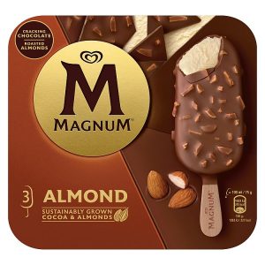 WALLS MAGNUM ALMOND 3PK 300ML