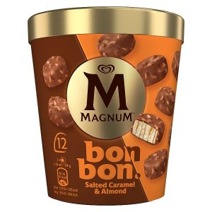 WALLS MAGNUM BON BON SALTED CARAMEL & ALMOND 204ML