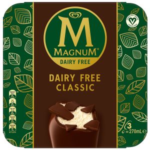 WALLS MAGNUM VEGAN CLASSIC 3 PACK 270ML