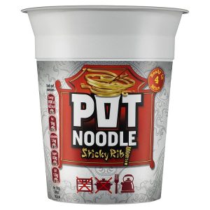 POT NOODLE STICKY RIB 12X90G