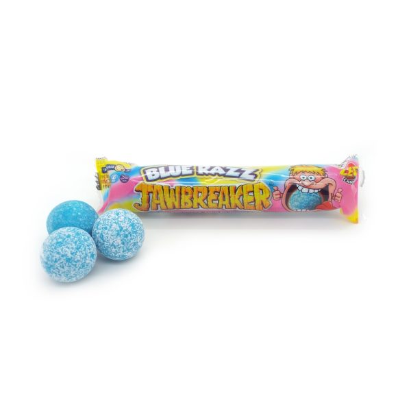 ZED GUM BLUE RAZZ JAWBREAKER 2 BALL 16.5G
