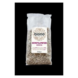 BIONA 500G SUNFLOWER SEEDS ORGANIC
