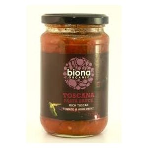 BIONA 350G TOSCANA TUSCAN STYLE PASTA SAUCE ORGANIC - VEGAN