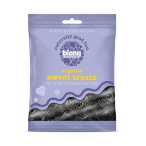 BIONA 75G LICORICE SPIRALS - ORGANIC
