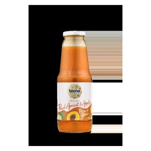 BIONA 1LT PEACH, APRICOT & APPLE JUICE - PRESSED - ORGANIC
