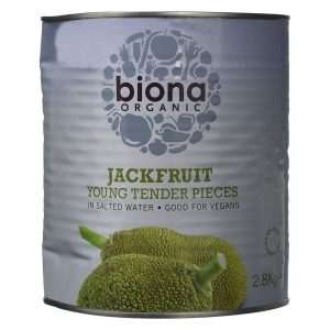 BIONA 2.8KG YOUNG JACKFRUIT IN SALTED WATER ORGANIC