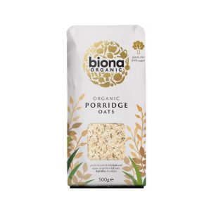 BIONA 6X500G PORRIDGE OATS ORGANIC