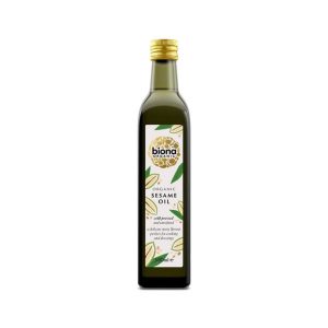 BIONA 500ML SESAME SEED OIL COLD PRESSED ORGANIC