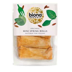 BIONA 200G MINI SPRING ROLLS - SWEET & SOUR ORGANIC