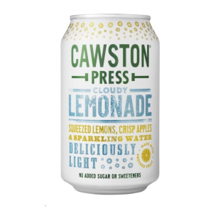 CAWSTON PRESS 330ML SPARKLING CLOUDY LEMONADE SINGLE - NEW