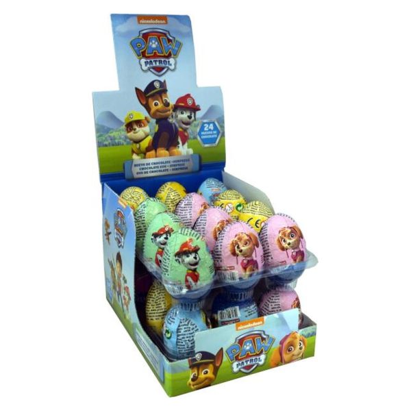 PAW PATROL MILK CHOCOLATE SURPRISE EGGS 20G
