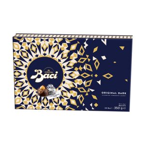 BACI ORIGINAL DARK CHOCOLATE TRUFFLE WITH HAZELNUT BOX 350G