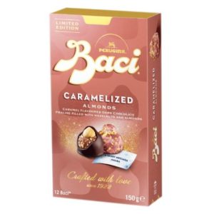 BACI CARAMELISED ALMOND BIJOU BOX 150G