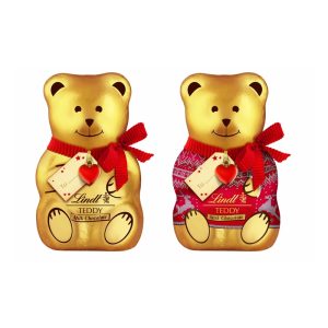 LINDT TEDDY WITH GIFT TAG 100G