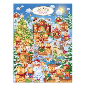 LINDT TEDDY WINTER WONDERLAND ADVENT CALENDAR 170G