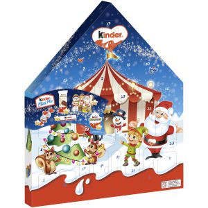 KINDER MIX ADVENT CALENDAR 351G
KINDER SURPRISE, KINDER CHOCOLATE, KINDER HOLLOW FIGURE, KINDER COUNTRY, KINDER CHOCOLATE BONS
