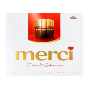 MERCI FINEST MILK DARK SELECTION XMAS SLEEVE 250G