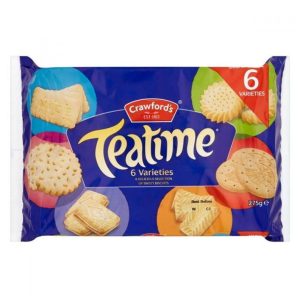 CRAWFORDS TEATIME CARTON 275G