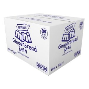 MCVITIES MINI GINGERBREAD MEN 6 PACK 6X19G