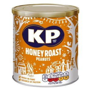 KP HONEY ROASTED PEANUTS CADDY 375G