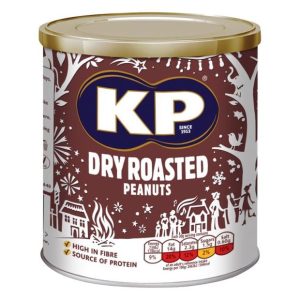 KP DRY ROASTED PEANUTS CADDY 375G