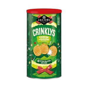JACOBS CRINKLYS CHEESE & ONION CADDY 200G