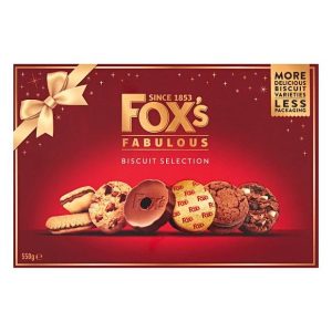 FOXS CLASSIC BISCUIT SELECTION CARTON 550G