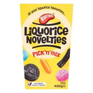 BARRATT LIQUORICE NOVELTIES CARTON 400G