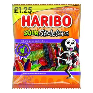 HARIBO SOUR SKELETONS PM 1.25 140G