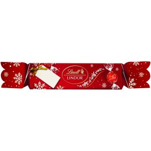 LINDT LINDOR TRUFFLES MILK CHOCOLATE CRACKER 100G