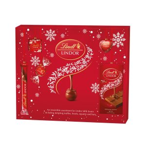 LINDT LINDOR MILK CHOCOLATE SELECTION BOX 234G