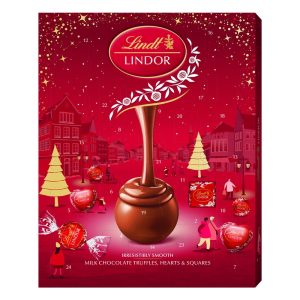 LINDT LINDOR MILK ADVENT CALENDAR 235G