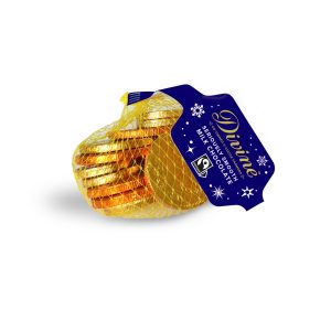DIVINE MILK CHOCOLATE COINS 65G