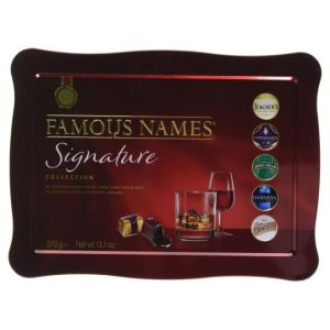 FAMOUS NAMES SIGNATURE COLLECTION TIN 370G