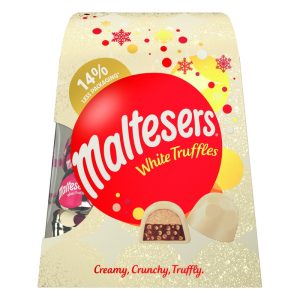 MARS MALTESERS WHITE TRUFFLES MEDIUM GIFT BOX 200G