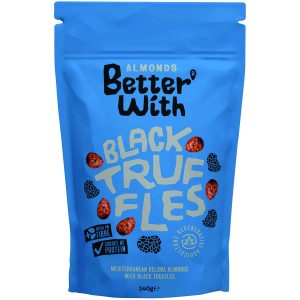 BETTER WITH BLACK TRUFFLE ALMONDS DOY PACK 140G