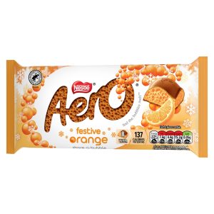 NESTLE AERO FESTIVE BLOCK ORANGE 90G