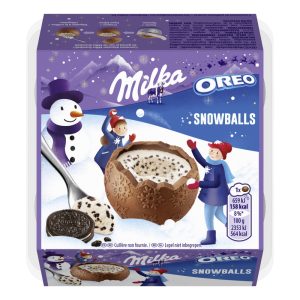 MILKA SNOWBALLS OREO 112G