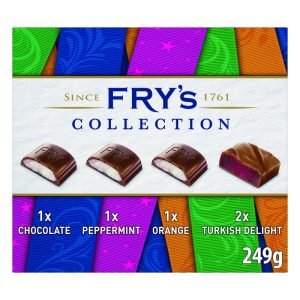 FRYS COLLECTION CHOCOLATE SELECTION BOX 249G