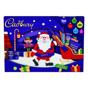 CADBURY MEDIUM SANTA SELECTION BOX 125G
