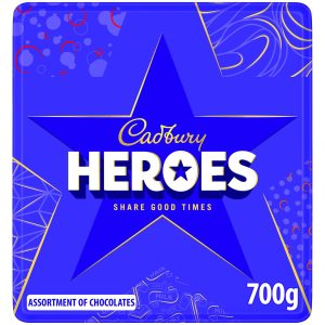 CADBURY TIN 700G HEROES
