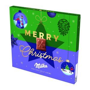 MILKA PRALINES MERRY CHRISTMAS MELK/LAIT CRÈME NEW 110G