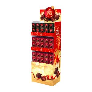 COTE DOR DISPLAY MINI BOUCHÉE 15.824KG-88PCS 
COTE DOR MINI BOUCHÉE MELK/LAIT 188G-64PCS 
COTE DOR MINI BOUCHÉE PUUR/NOIR 158G-24PCS