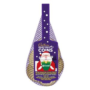 CADBURY DAIRY MILK COIN NET CLIPSTRIP 70G