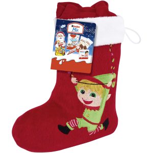 KINDER MIX SOCK 219G
KINDER BARS, KINDER COUNTRY, KINDER CHOCOLATE BONS KINDER SANTA CLAUS, KINDER CHOCOLATE