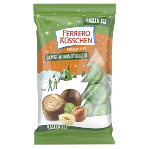 FERRERO KISSES BAG 100G HAZELNUT