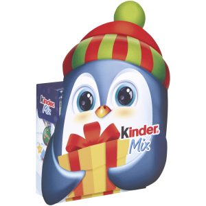 KINDER MIX CHARACTER PACK 102G
KINDER MINI EGGS HAZELNUT KINDER CHOCOLATE MINI, KINDER MINI FRIENDS CRUNCHY COOKIES