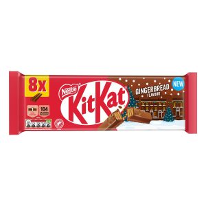 NESTLE KITKAT 2 FINGER GINGERBREAD 165G